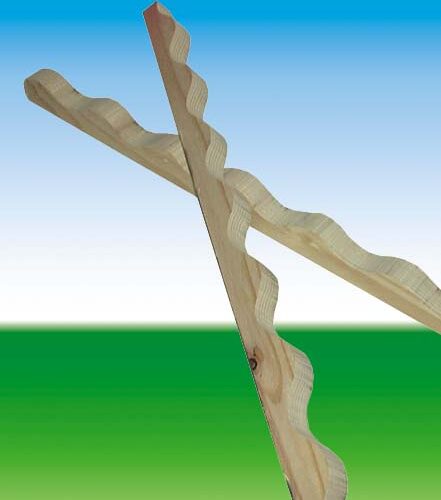 Listelli Legno Per Ondulato da 2 metri - immagine 1