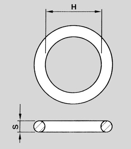 Anello Tondo Sald.n.25 Zinc. 7,0x40