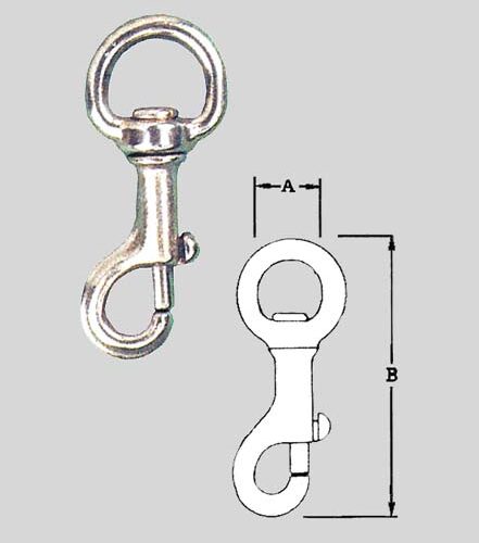 Moschettoni Red.a360 Ot.nich.3/4