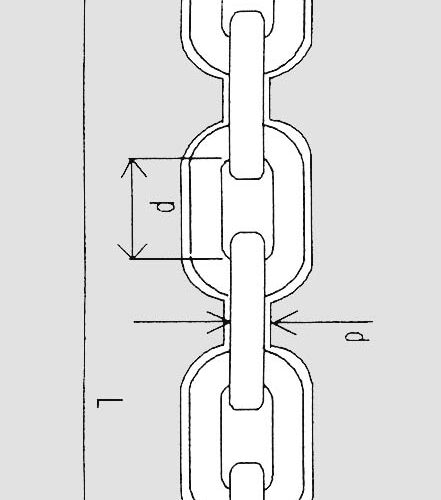 Catena Antifurto Guaina Pl. 8x120 - immagine 1