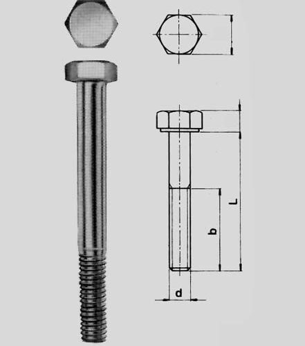 Viti Acc.zn.8.8 Te 5737/931- 10x 45 - immagine 1