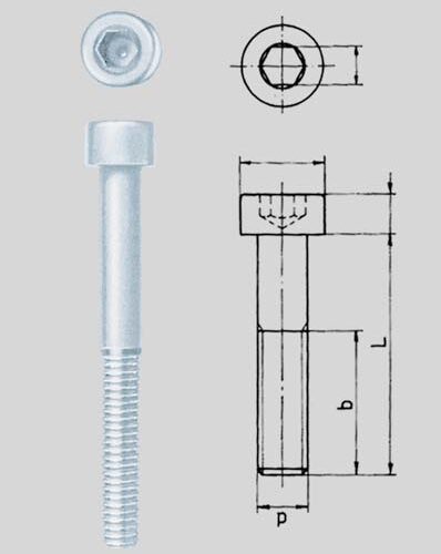 Viti Ac.zn.8.8 Tcei 5931/912-10x 35 - immagine 1