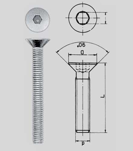 Viti Acc.zin.10.9 Tspei 5933- 8x 90 - immagine 1
