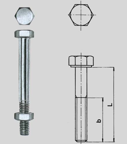 Bulloni Zincati Tde  16x 45 - immagine 1