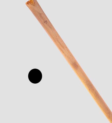 Manico Zappetto Occ.ton.faggio D.32