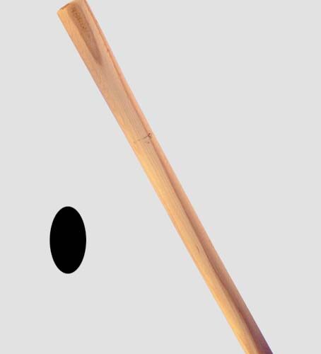 Manico Zappetto Oc.ovale Faggio 130