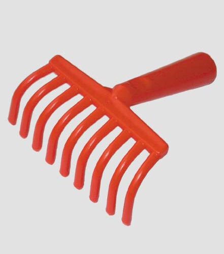 Rastrello Plast.olive 9 D.m/forato - immagine 1