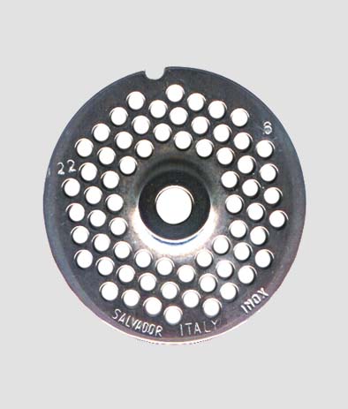 Piastra Inox Tritacarne Nr.22 F.6