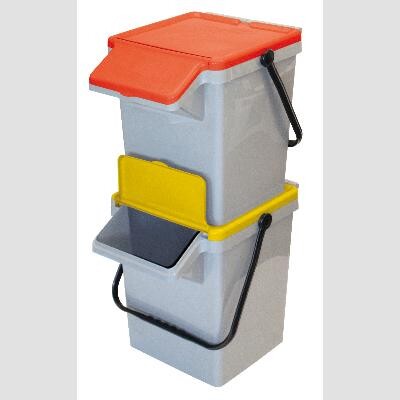 Pattumiera Ecotop Rossa A.26/40