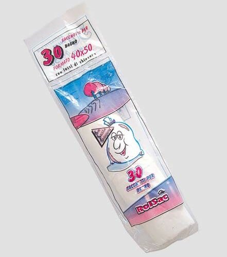 Sacchetto Bagno 42x55 Rot.30p 240gr