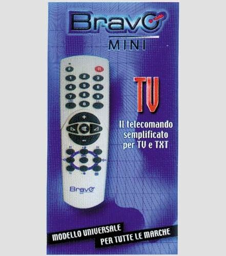 Telecomando Bravo Univ.mini Tv/txt