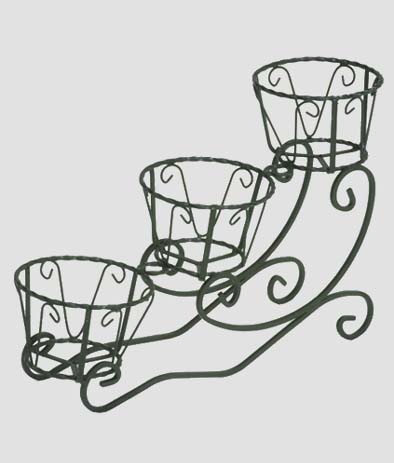 Portavaso Ferro Bat.a Slitta -25091