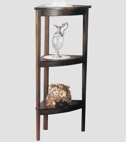 Console Angolo 3 Piani Noce A.1692 - immagine 1