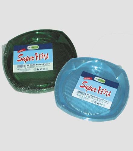 Piatto S/color/pia.10pz.verde-01316 - immagine 1