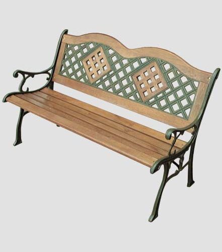 Panca Ghisa Ins.legno A.23413an - immagine 1