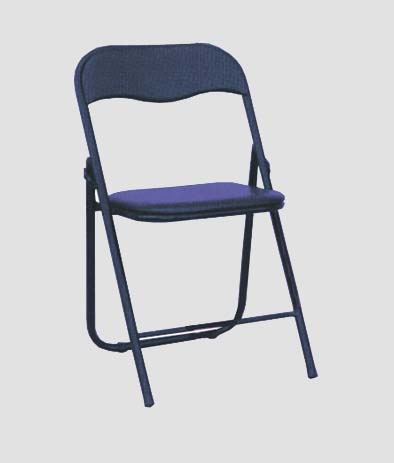 Sedia Polo Met.imbott.nera Sed034bk