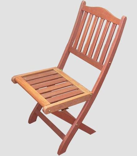 Sedia Legno Esotico Cm.55x42x90h - immagine 1