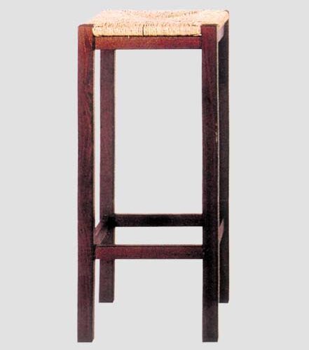 Sgabello Legno Impagl.cm.75  Sed019