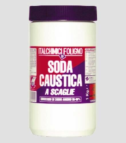 Soda Caustica In Barattoli Da Kg.1 - immagine 1