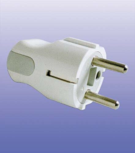 Spina 2p+t 16a Schuko A.80070b - immagine 1