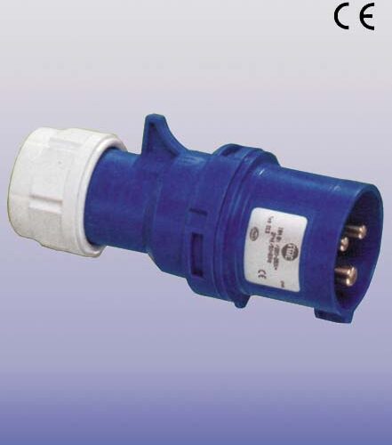 Spina Ind.2p+t 16a 230v-ip44 -70100 - immagine 1