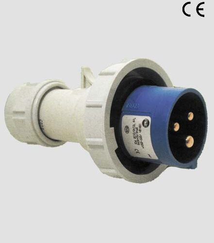 Spina Ind.drit.2p+t 230v-ip67-70140 - immagine 1