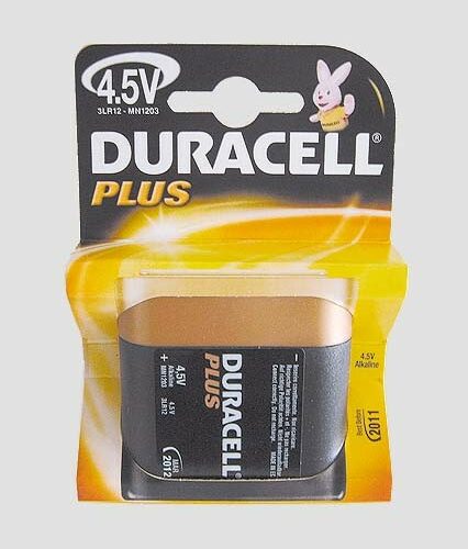 Pile Duracell Piatta 1203 4,5v-1pz - immagine 1