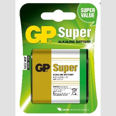 Pile Gp Super Piatta 3lr12-4,5v-1pz