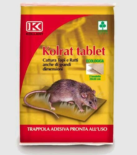 Trappola Adesiva Kolrat Tavolet.2pz