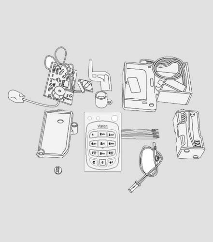 Cisa 07114/17 Kit Conv.dgt9v-vision