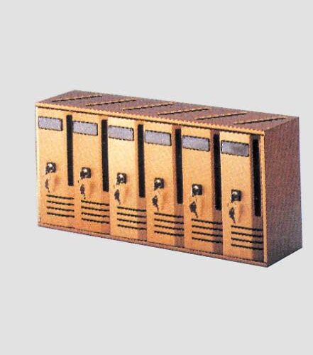 Casellario Serie Cubo C5 Bronzo