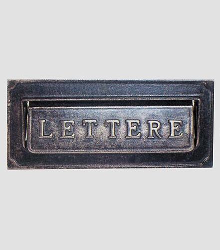 Placca Buca Lettere Ott.lucid.a6/ol - immagine 1