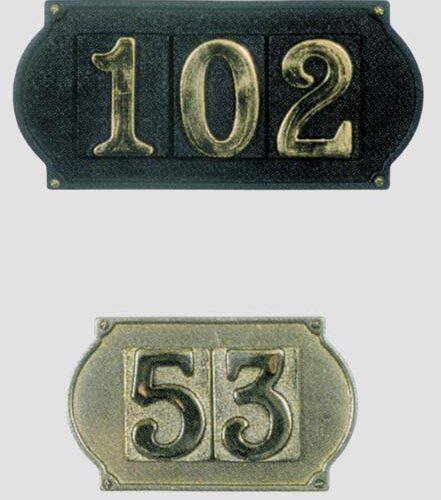 Numero Civ."9" Alubox Ott.luc.nc/ol