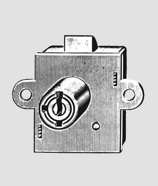 Serrature per e cassetti ellari Articolo 143 mappa mappa .12