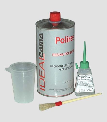 Vetroresina Kit Riparazione Lt.0,75