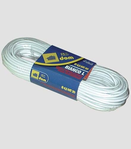 Cavetto Stendib."bianco F"mm.5x20mt