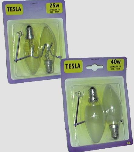 Lampada Ph.oliv.chia.e14-60w.bl.2pz - immagine 1