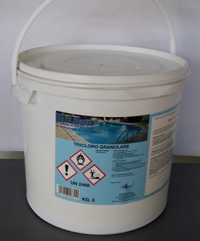 Tricloro granulare da 5 kg al 90%