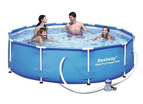 BESTWAY – Piscina Frame Rotonda 305×76 cm + Pompa Filtro a cartuccia