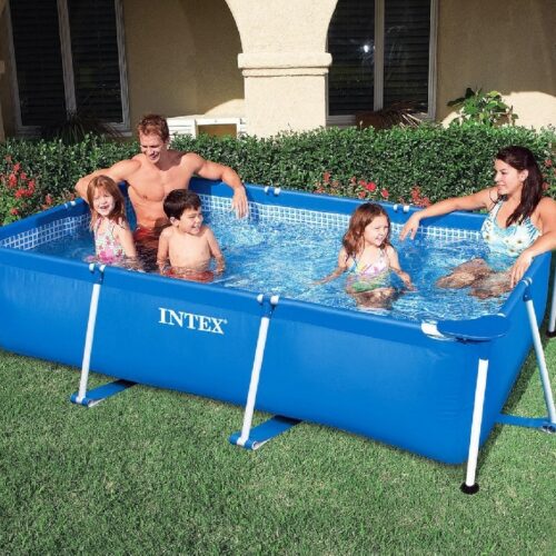 INTEX – Piscina Frame Rettangolare 300x200x75 cm senza pompa filtro a cartuccia - cod. 28272