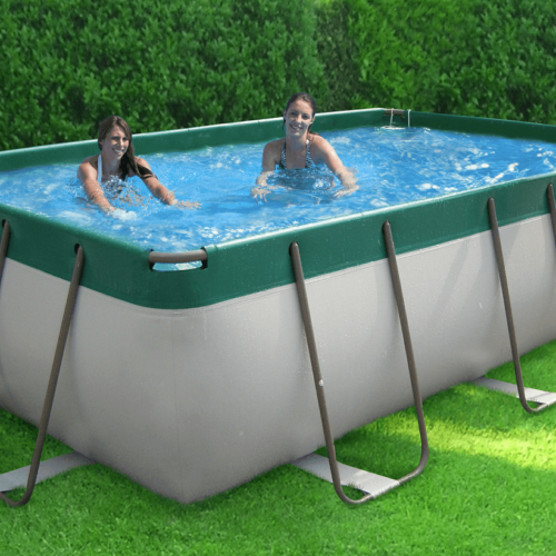 NEW PLAST – Piscina Diva 695 x 310 x 100 cm con filtro a sabbia ed accessori