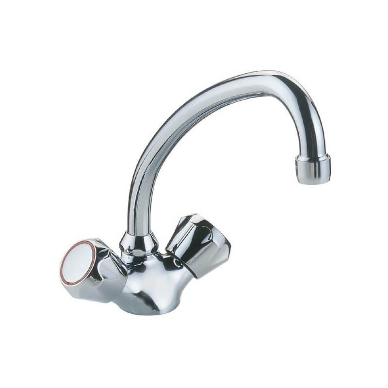 Idro Bric - Miscelatore per lavello cromato monoforo