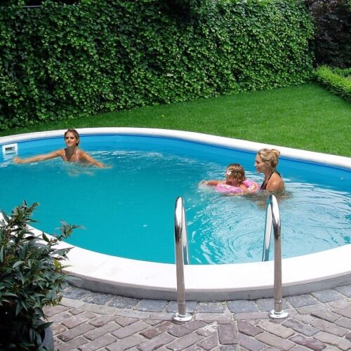 NEW PLAST – Piscina Interrata Toscana 600 x 320 x 150 cm con filtro a sabbia ed accessori - immagine 3