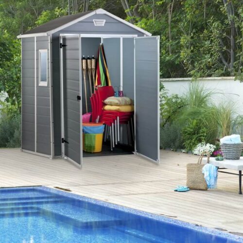 Keter – Casetta Manor in resina 185 x 152 x 226 cm - immagine 4