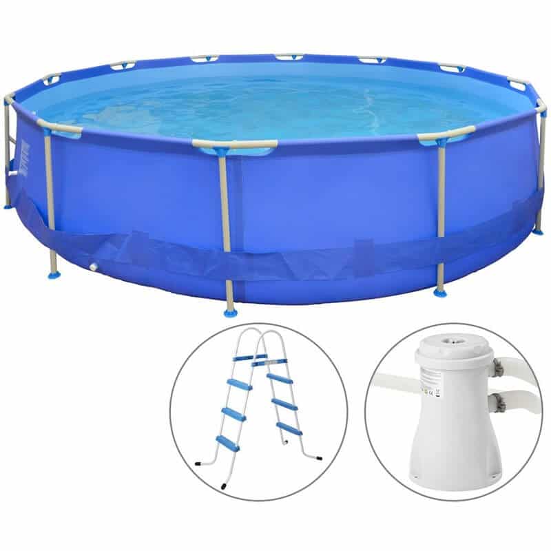 JILONG - Piscina Frame rotonda 450x90 cm + Accessori