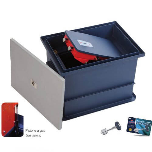 Cassaforte a pavimento Technomax “Technofloor Key” Modello GF4K