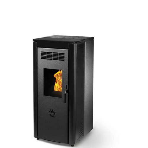 CS THERMOS - Stufa Notabene ad aria ventilata, biomassa con bruciatore autopulente - 9 kw - immagine 2