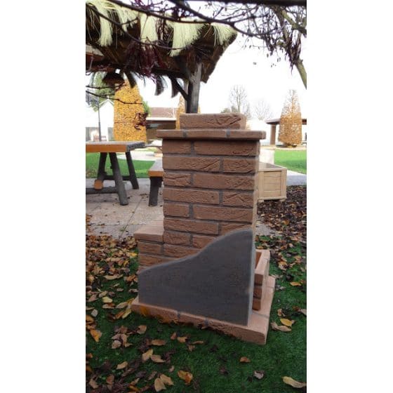 Fontanella EL PASO in pietra ricostruita con vasca - immagine 2