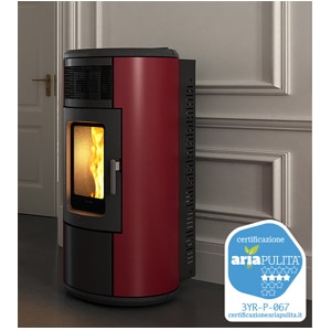 Ravelli – Stufa a Pellet R Evolution 9 V – 9,1 kw ad Aria Ventilata e Convezione naturale