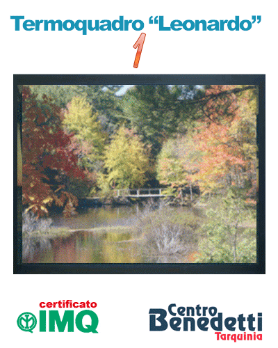 .Offerta Bundle per 3 Termoquadri Leonardo 60x80